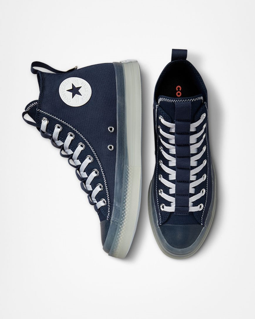 Tenisi Inalti Barbati Converse Chuck Taylor All Star CX Explore Obsidienne Albi | RO XDK130260